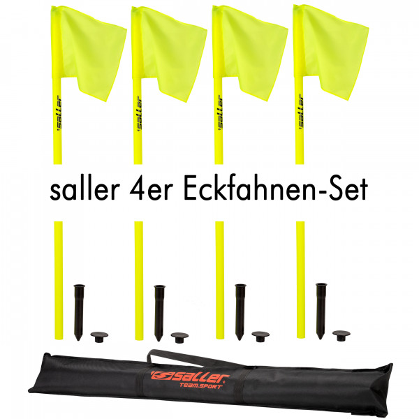[SAL4766] Eckfahnen-Set 4er mit Tasche