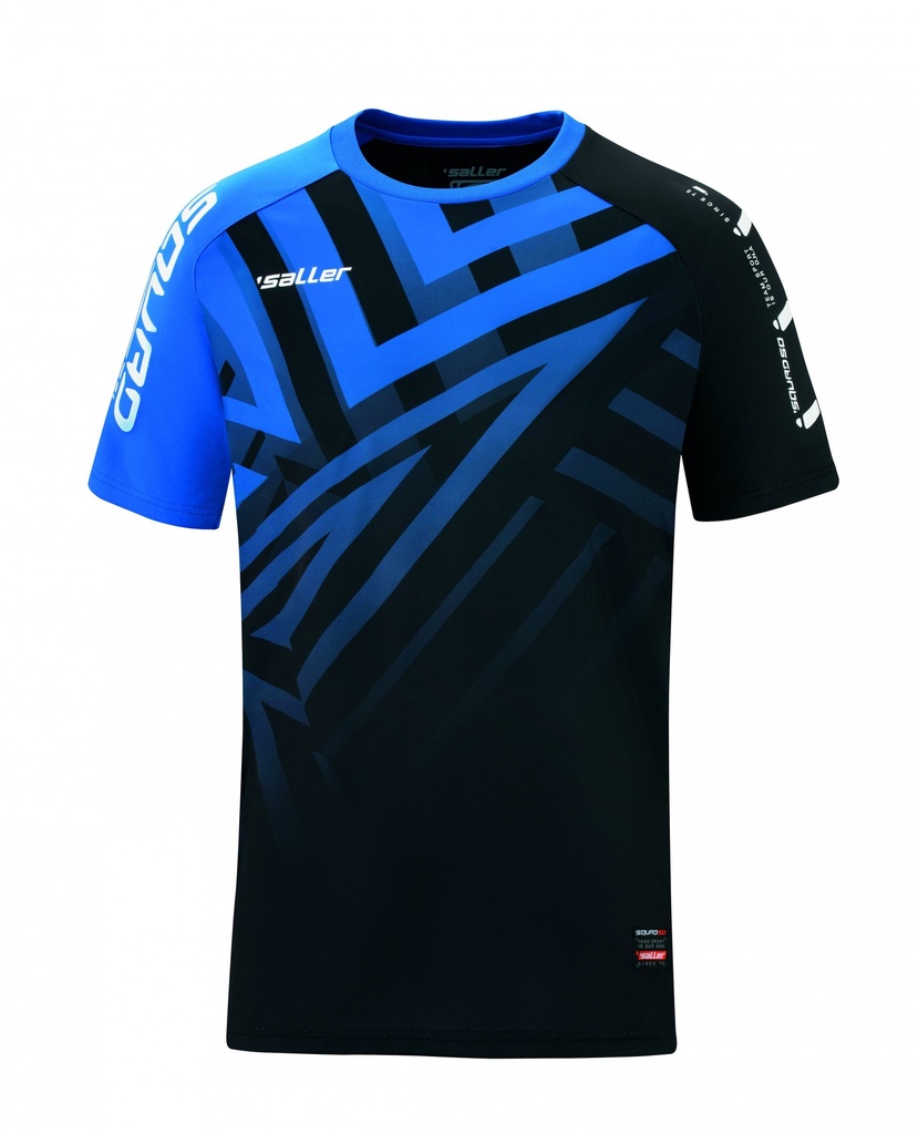 [SAL7588-105] Trainingsshirt sallerSquad50 (105 blau-schwarz-weiß)