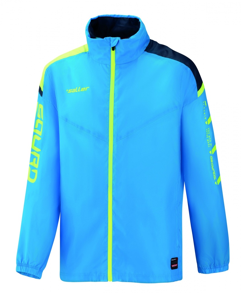 [SAL7088-144] Allwetterjacke sallerSquad50 (144 hellblau-marine-neongelb)