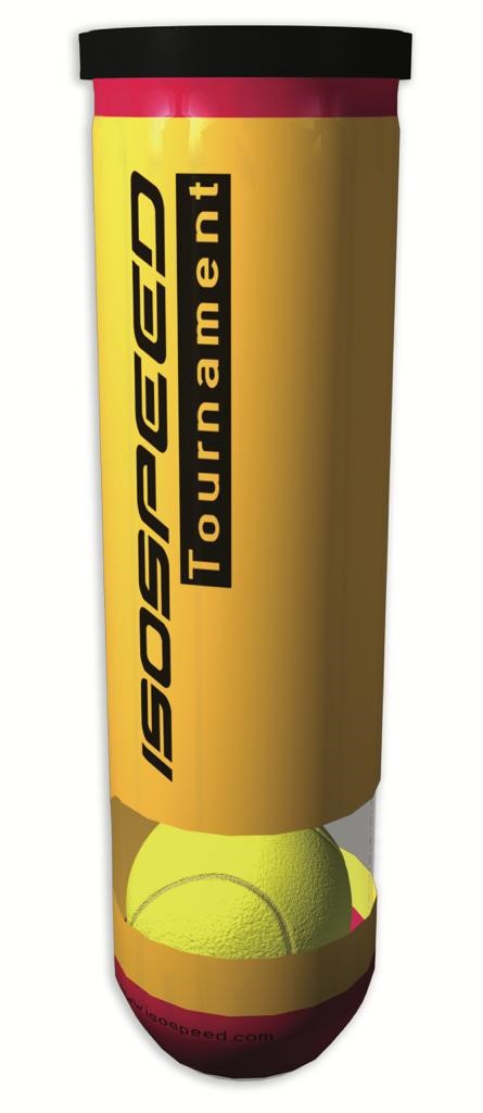 [ISO9004651025314] Tennisball ISOSPEED Tournament 4er Dose, , 72 Stk. Paket