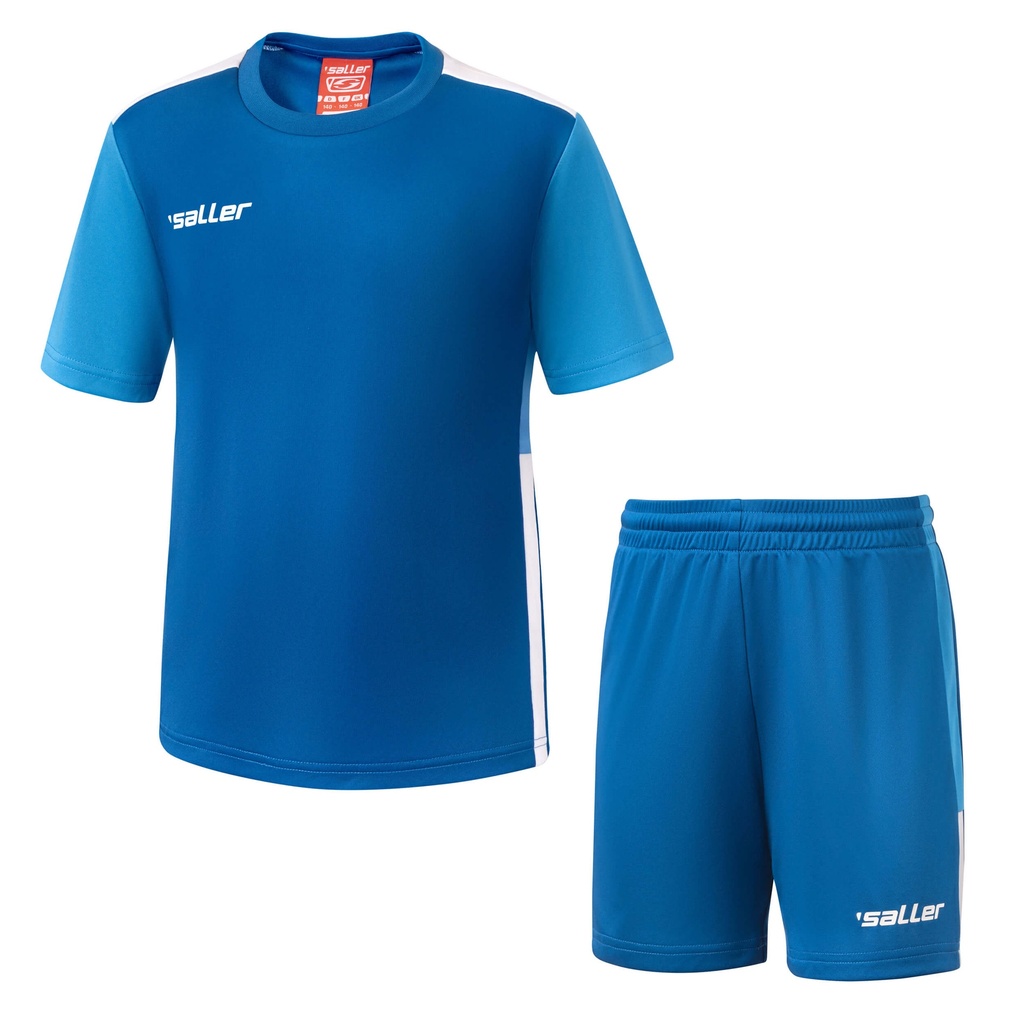 [SAL86118-kids] Kinder Trikotset saller (108 blau-hellblau-weiß)