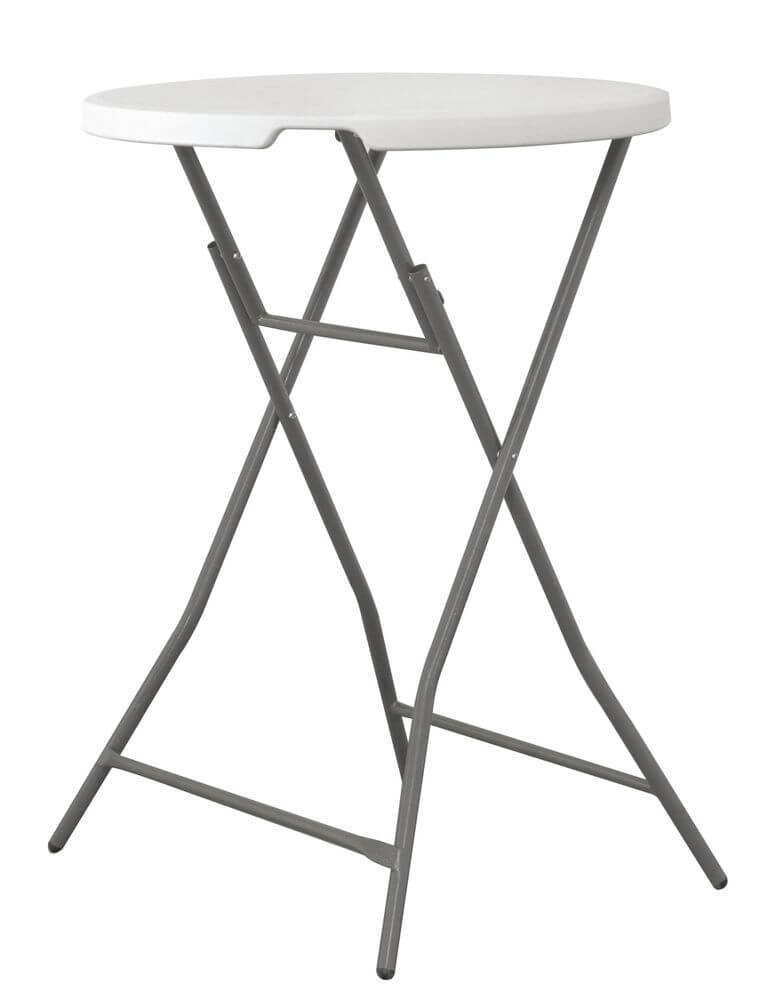 [HEN810958] Stehtisch rund, HENDI, Max. Last 80 kg., ø800x(H)1100mm