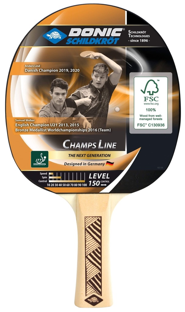 [MTS705116] Tischtennisschläger Donic Schildkröt Champs Line 150