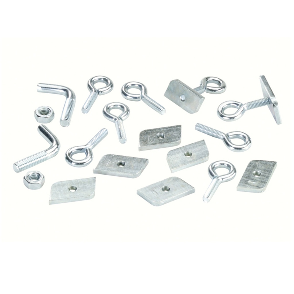 [LOB32250] Befestigungsmaterial zu Netzhaltestange für Aluminium-Tennispfosten ROYAL