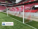 Wettkampf-Fußballtor Schäper Typ 1 mit Spannstangen FIFA-zertifiziert 7,32 x 2,44 m - Komplettset