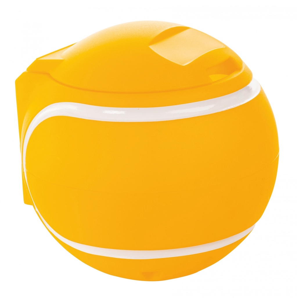[LOB54121] Abfallbehälter TENNISBALL, Volumen 45l (gelb)