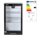 Bar-Kühlschrank mit Glastür, Arktic, 103L, Schwarz, 220-240V/120W, 500x530x(H)865mm