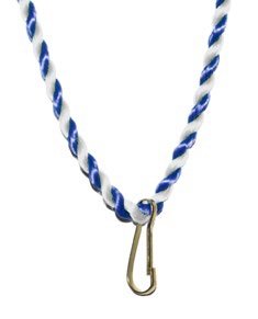 [STI803] Kordelhalsband inkl. Karabinerhaken (orange)