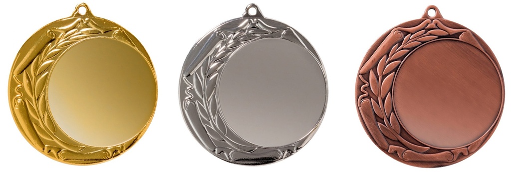 [STI9393s] Eisen-Medaille Ø70mm 9193 (silber)