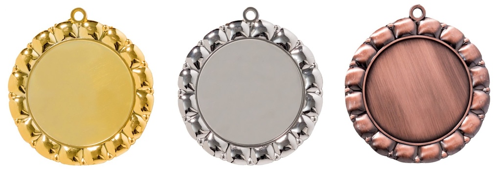 Zamak-Medaille Ø70mm 9233