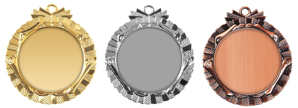 Zamak-Medaille Ø70mm 9264