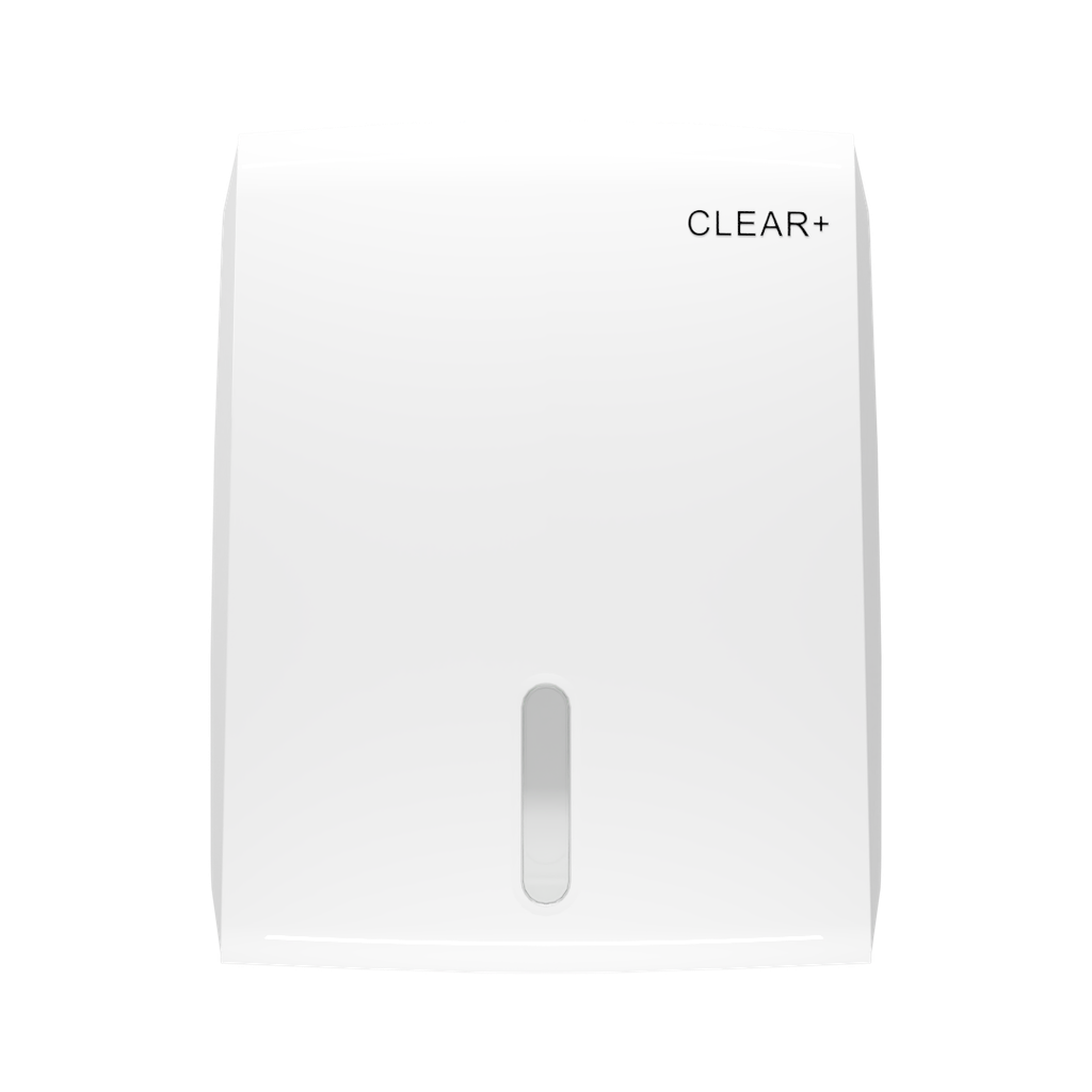 [CWS1701513] Clear+ Falthandtuchspender weiß