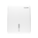 Clear+ Falthandtuchspender weiß