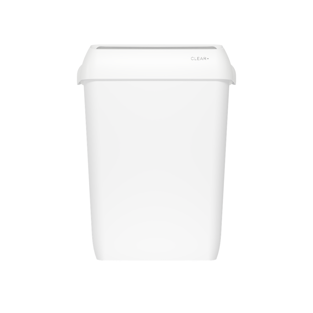 Clear+ Abfallbehälter 23l weiß