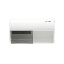 Clear+ Toilettenpapierspender weiß