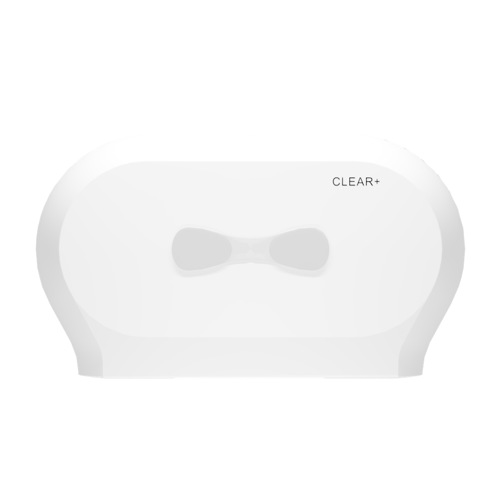 [CWS1701670] Clear+ Midi Toilettenpapierspender weiß