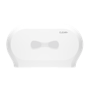 Clear+ Midi Toilettenpapierspender weiß