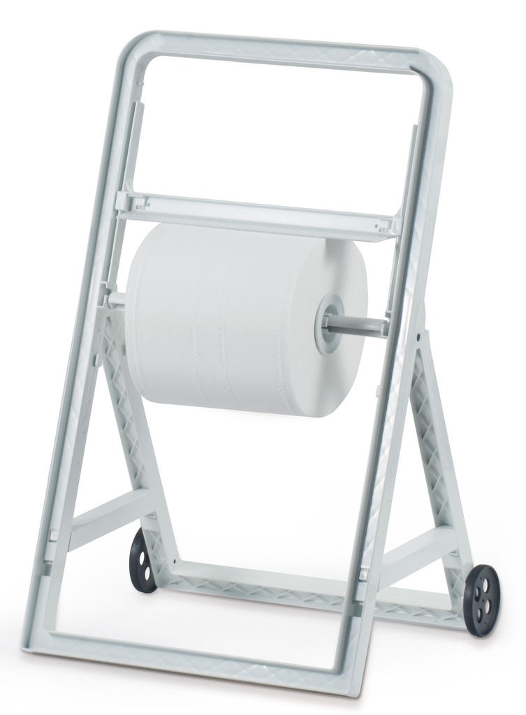 Clear+ Industrie Rollenpapierspender stehend weiß