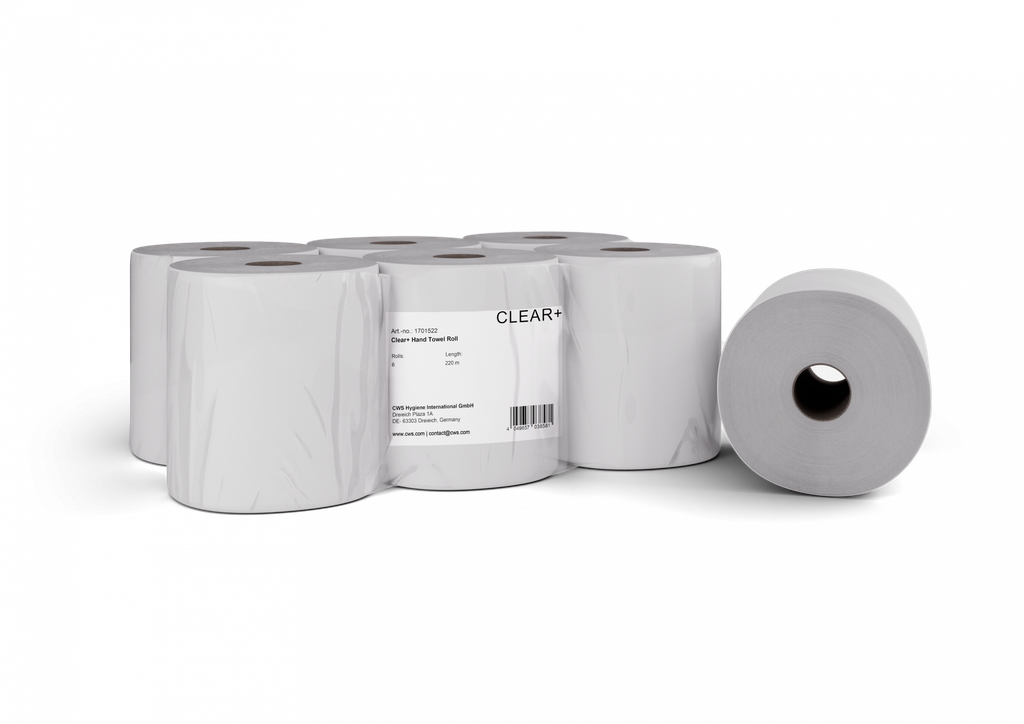 [CWS1701522] Clear+ Handtuchrollen 2-lagig 220 m