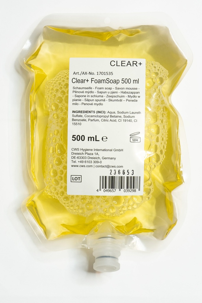 [CWS1701535] Clear+ Schaumseife 500ml, 6er Pack