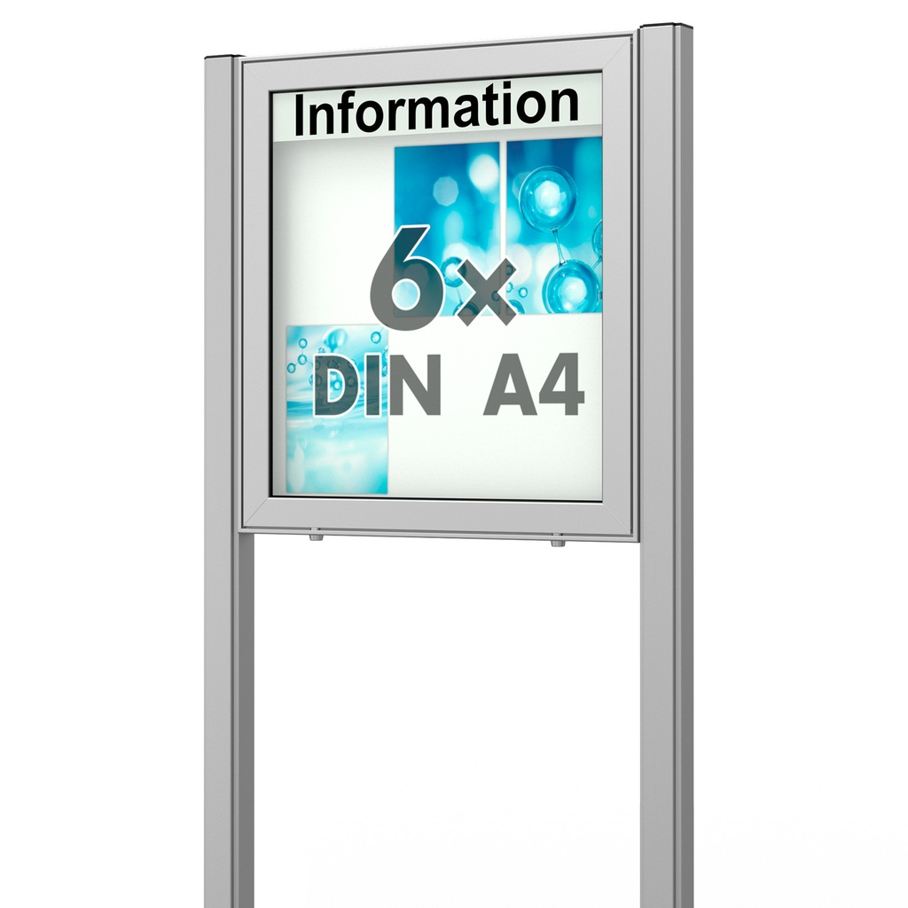 Outdoor-Schaukasten freistehend Planus 65 E