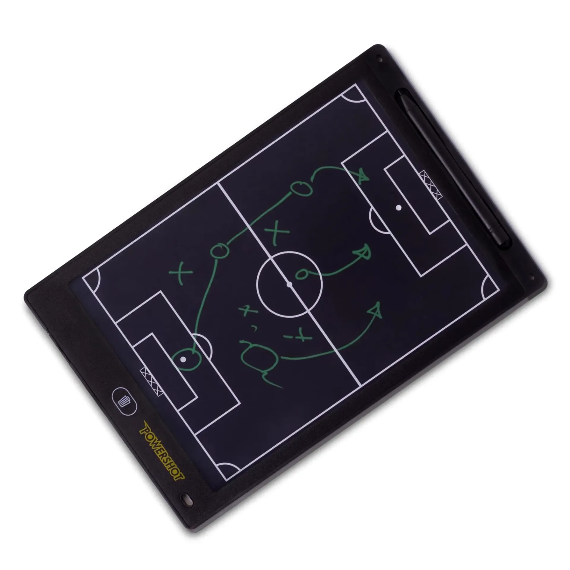 Elektronische LCD Fußball-Taktiktafel 28 x 19 cm Powershot (R)