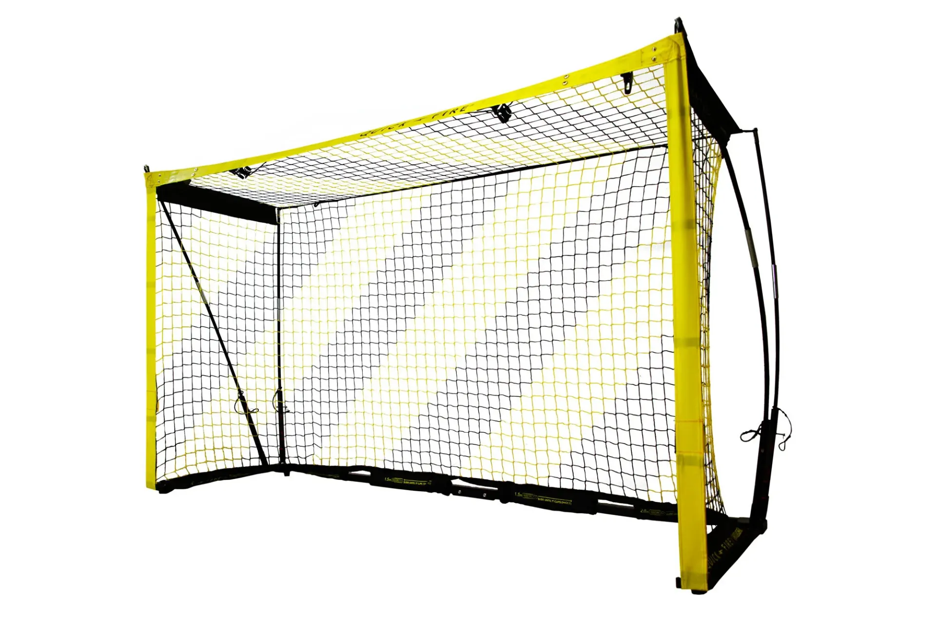 Multi-Size Fußballtor verstellbar groß 3,6 / 4,9 m x 1,8 / 2,1m Quickfire(R)